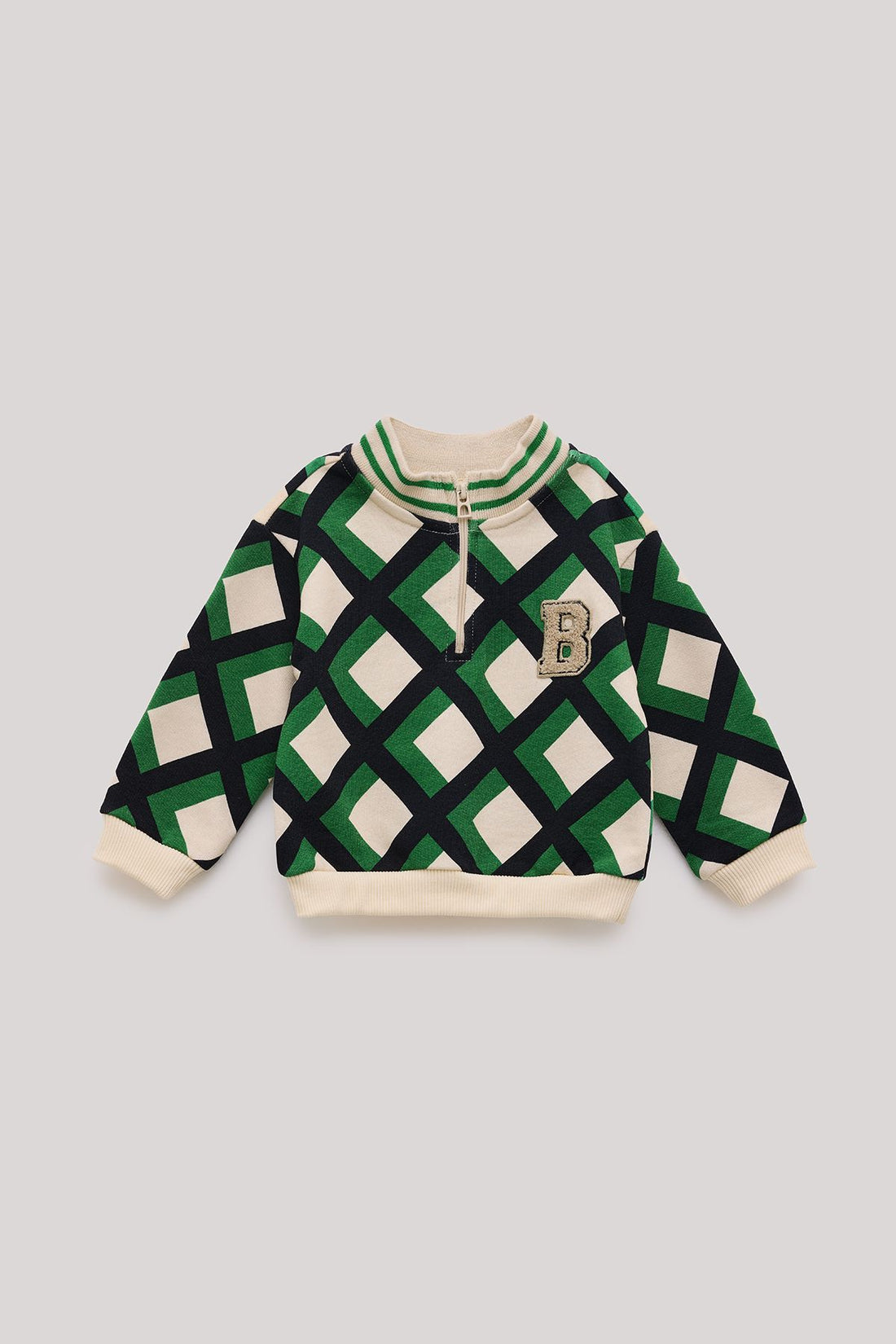 Baby Boy Patterned Sweatshirt - BgStore