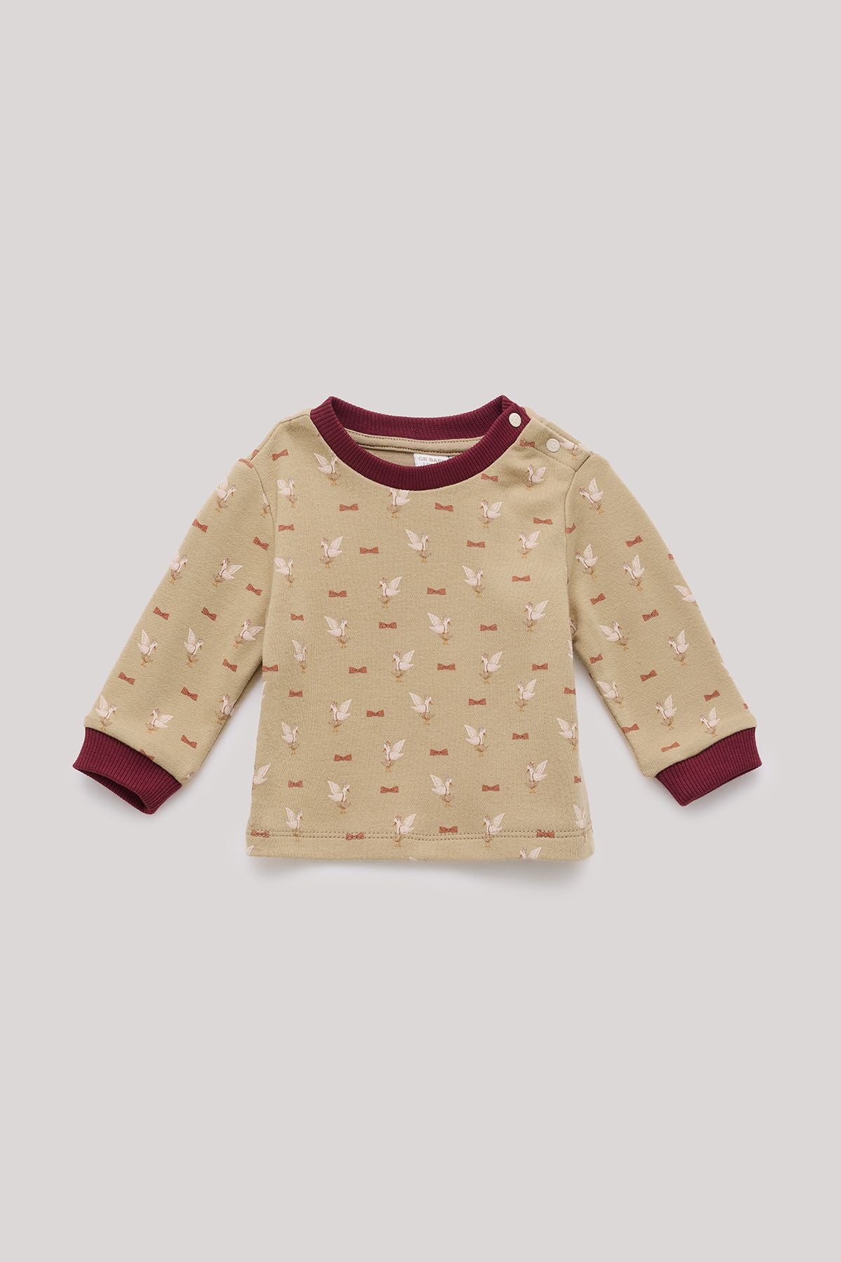 Baby Boy Patterned Sweatshirt - BgStore