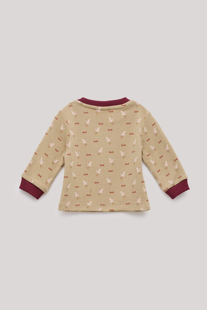 Baby Boy Patterned Sweatshirt - BgStore