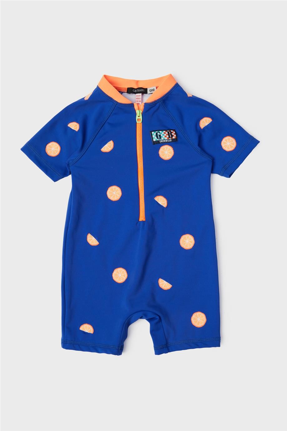 Baby Boy Patterned Swimsuit - BgStore