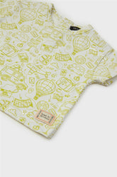 Baby Boy Patterned T-Shirt - BgStore