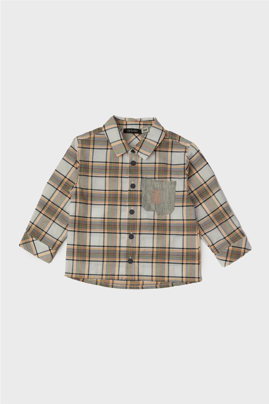 Baby Boy Plaid Shirt - BgStore