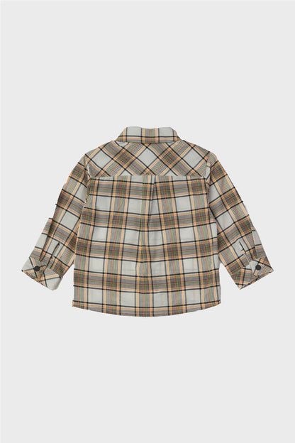 Baby Boy Plaid Shirt - BgStore