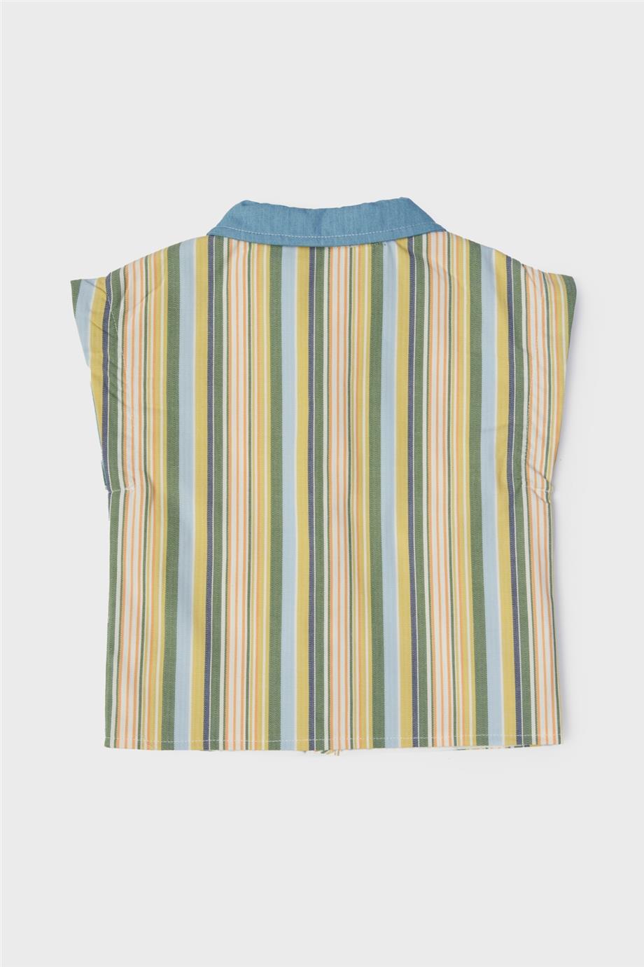 Baby Boy Striped Vest - BgStore