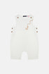 Baby Boy White Overall - BgStore