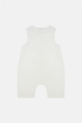 Baby Boy White Overall - BgStore