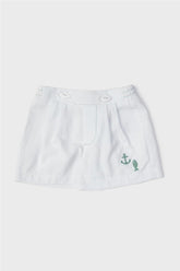 Baby Boy White Shorts - BgStore