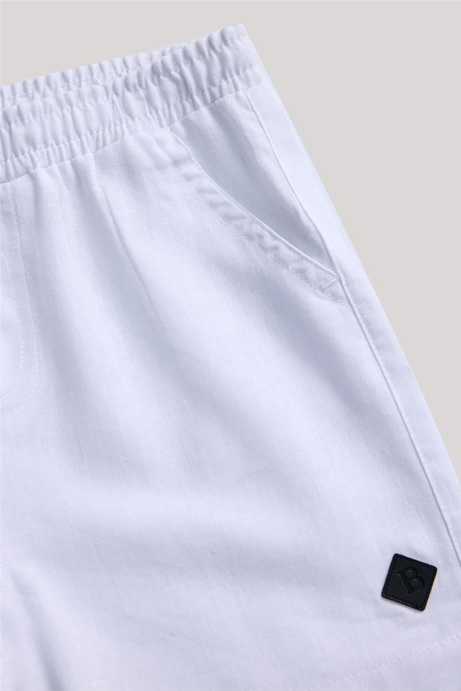 Baby Boy White Shorts - BgStore