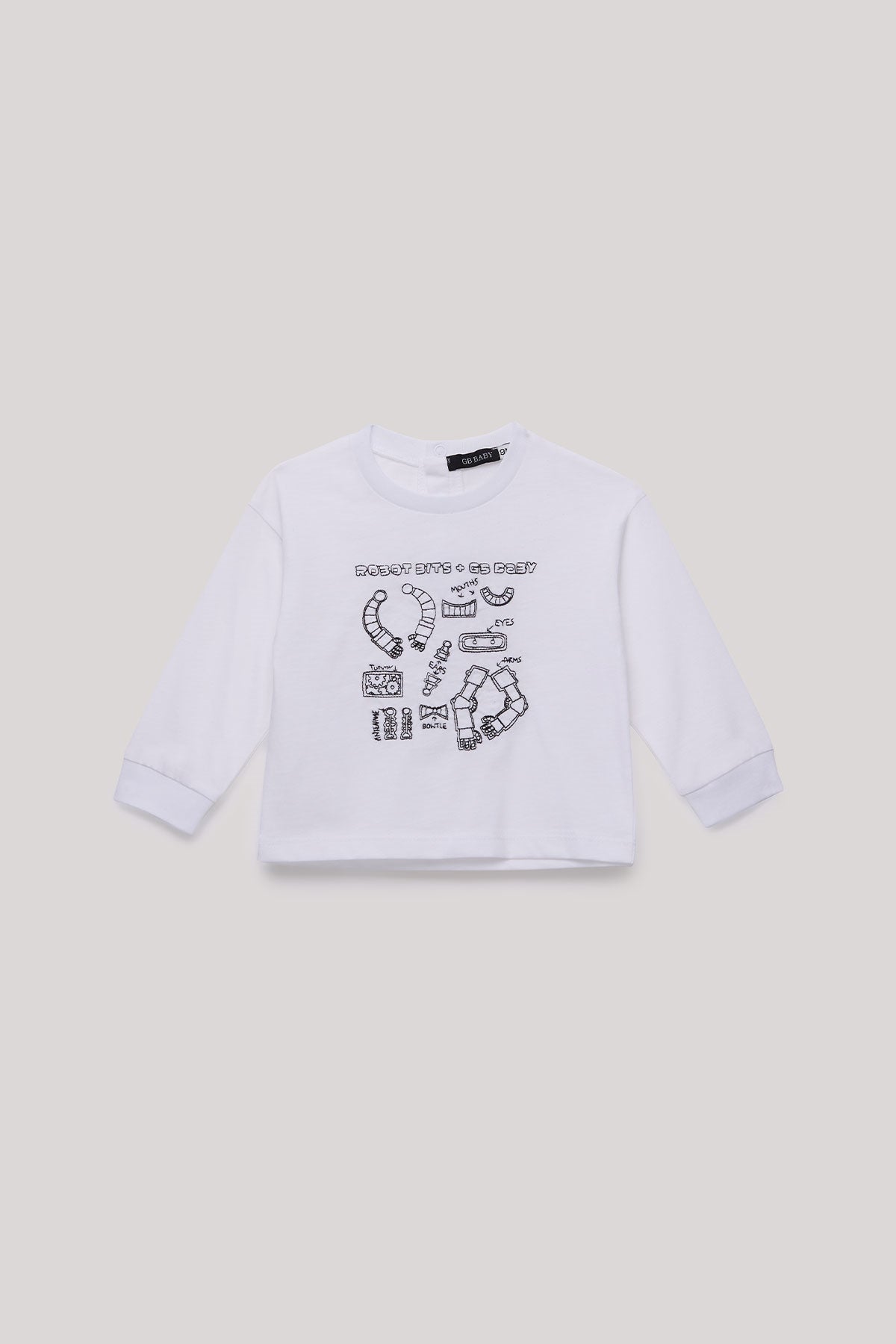 Baby Boy White T-Shirt - BgStore