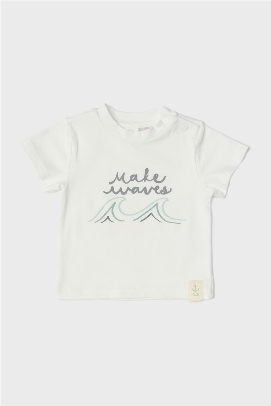 Baby Boy White T-Shirt - BgStore