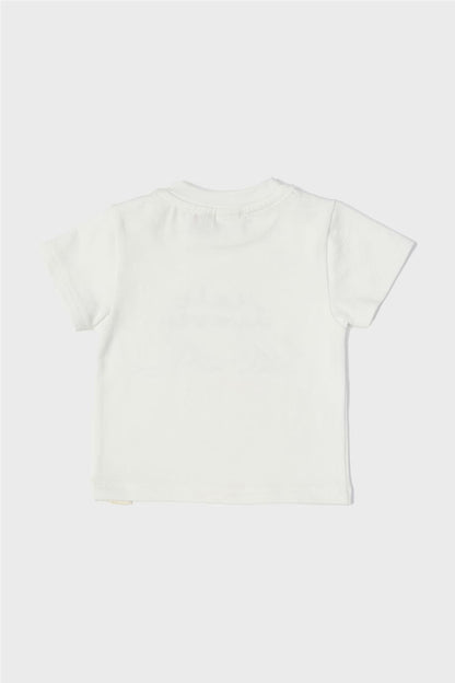 Baby Boy White T-Shirt - BgStore