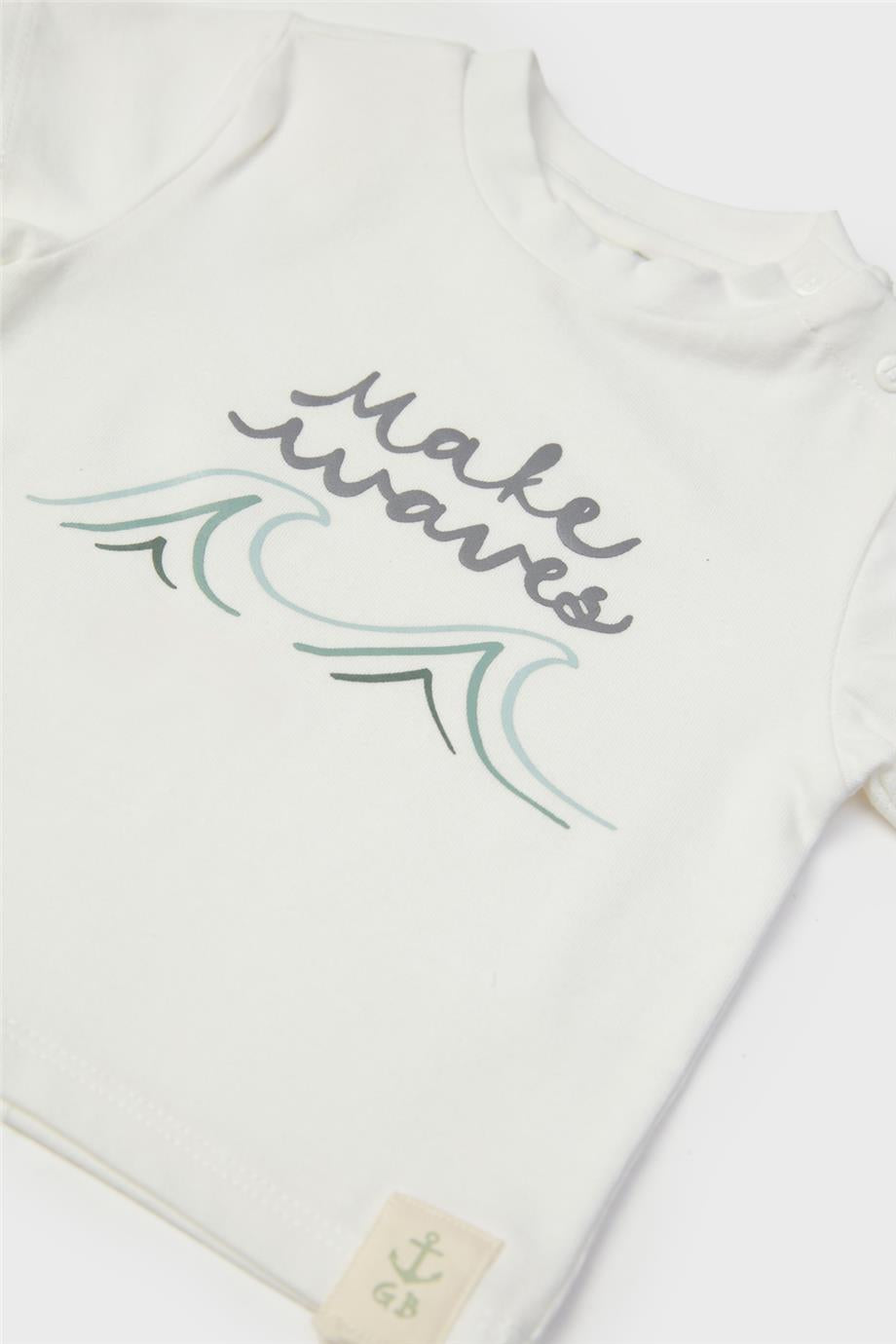 Baby Boy White T-Shirt - BgStore