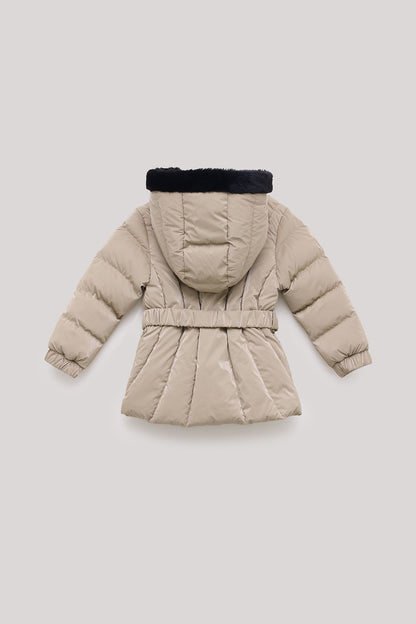 Baby Girl Beige Coat - BgStore