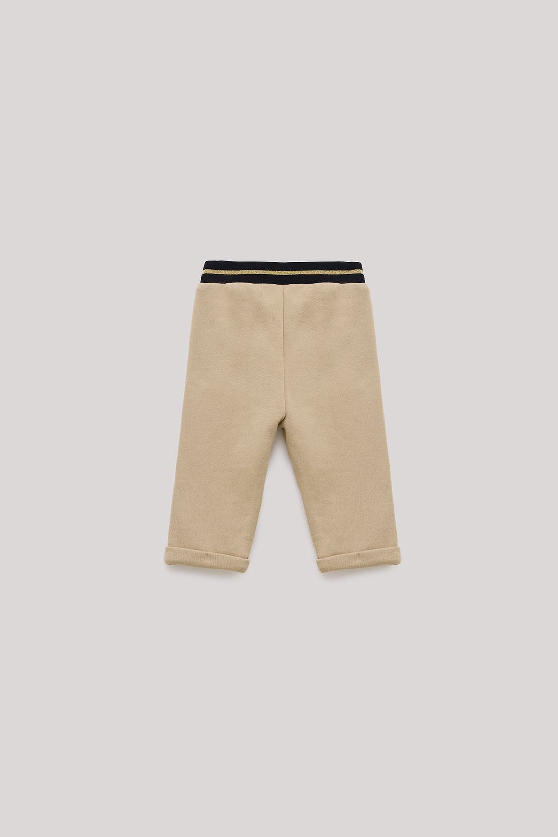 Baby Girl Beige Tracksuit Bottom - BgStore