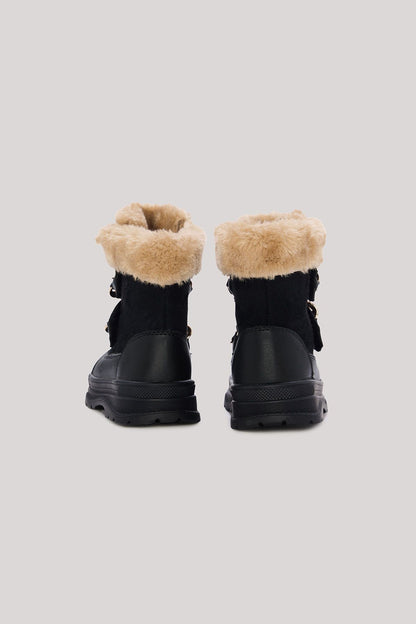 Baby Girl Black Boots - BgStore