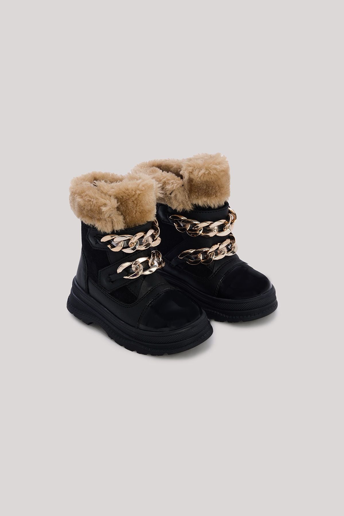 Baby Girl Black Boots - BgStore