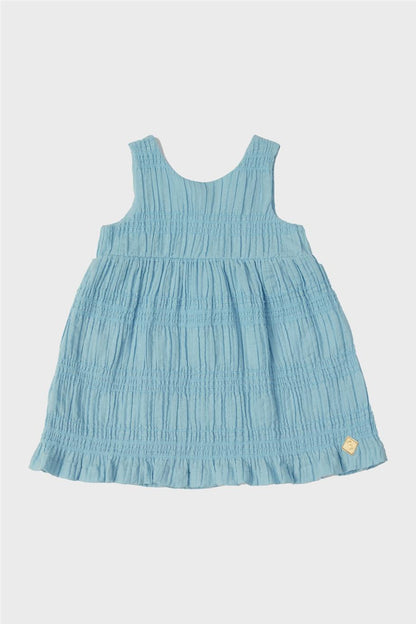 Baby Girl Blue Dress - BgStore