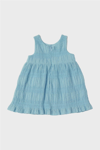 Baby Girl Blue Dress - BgStore