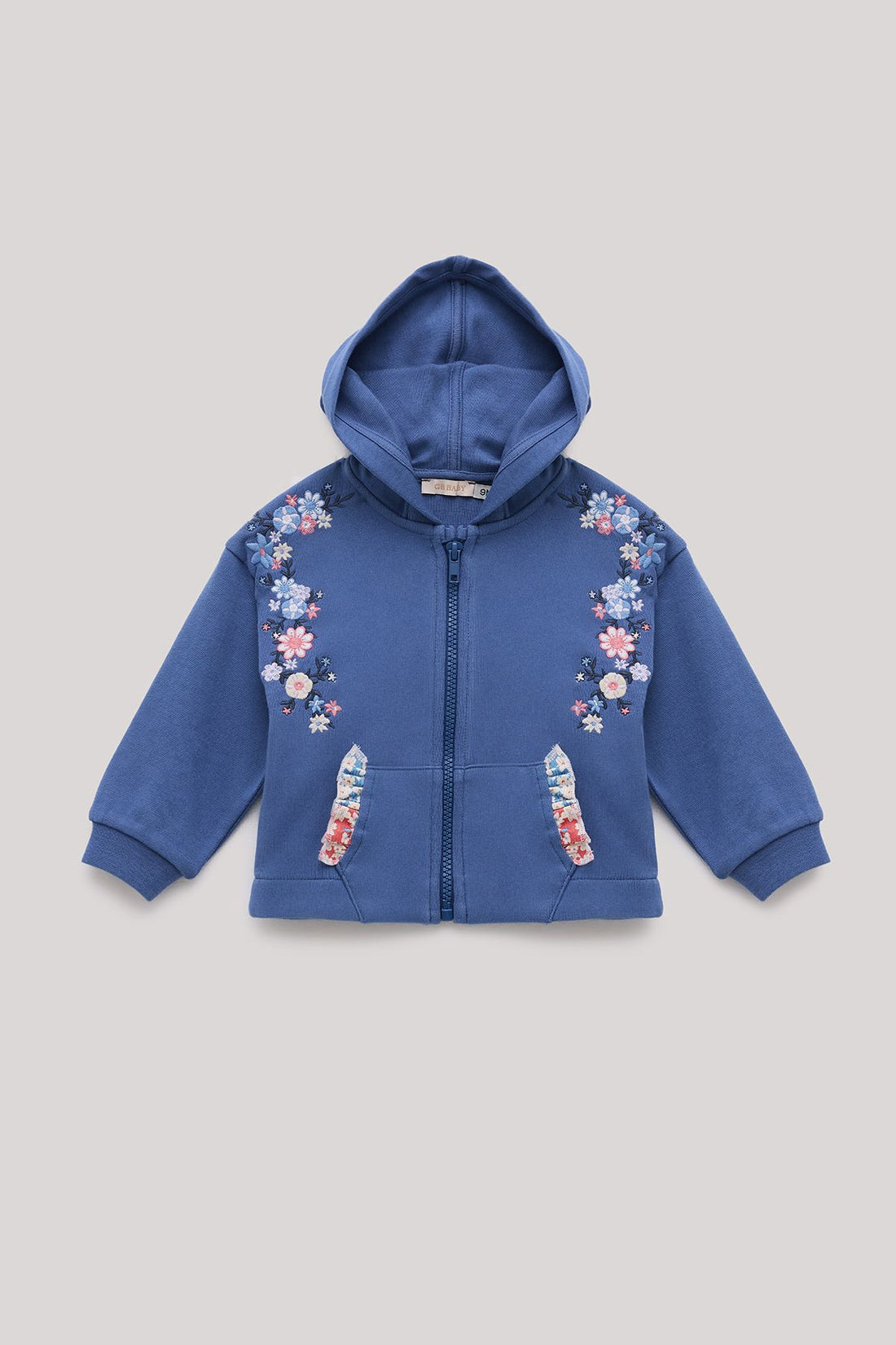 Baby Girl Blue Tracksuit Top - BgStore