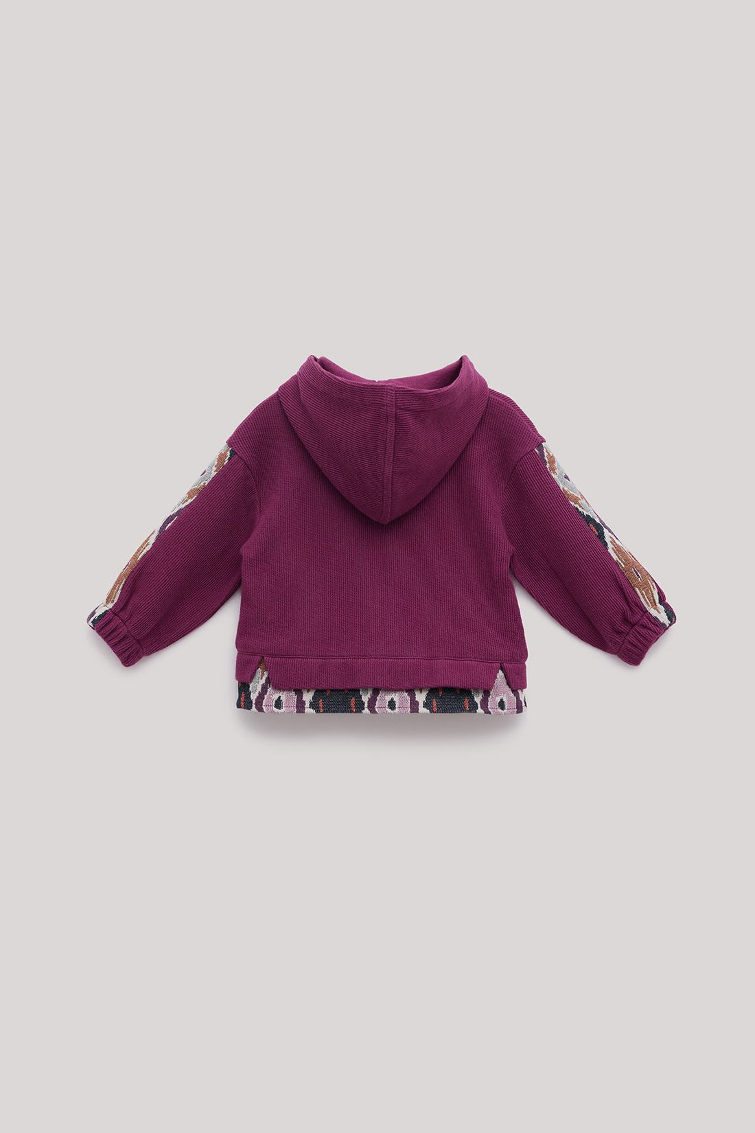 Baby Girl Damson Tracksuit Top - BgStore