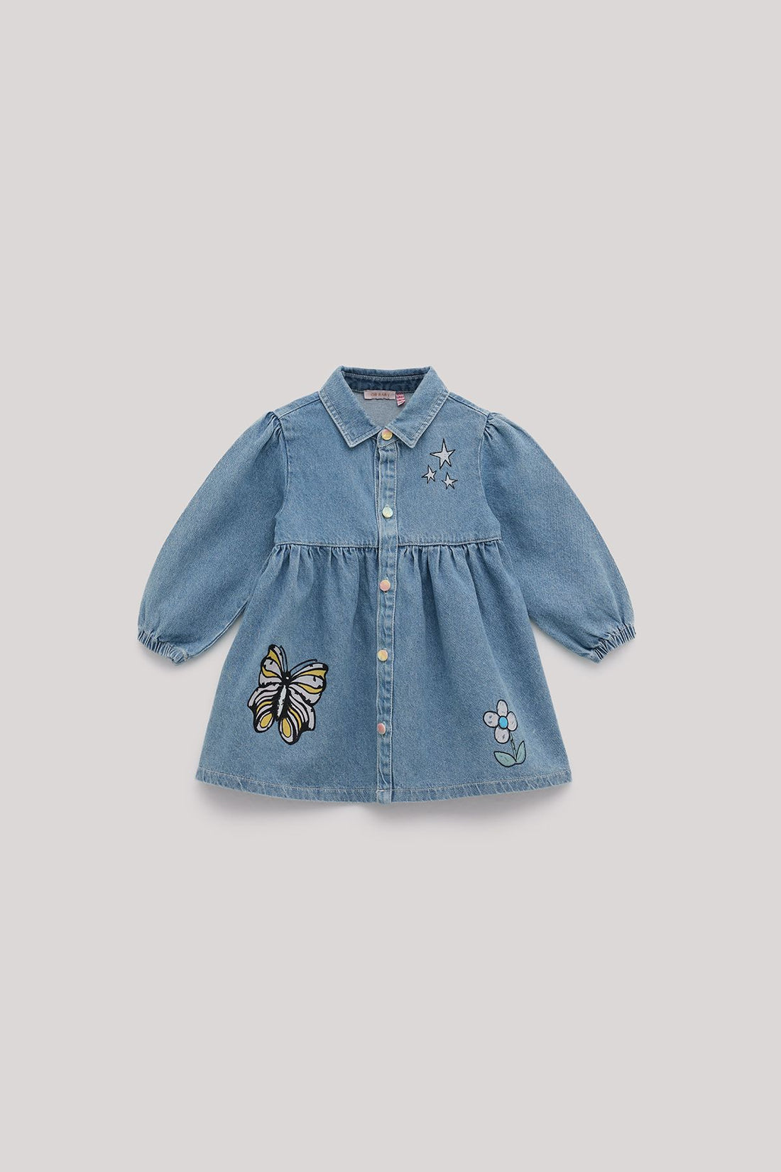 Baby Girl Denim Dress - BgStore