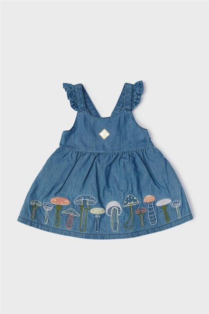 Baby Girl Denim Dress - BgStore