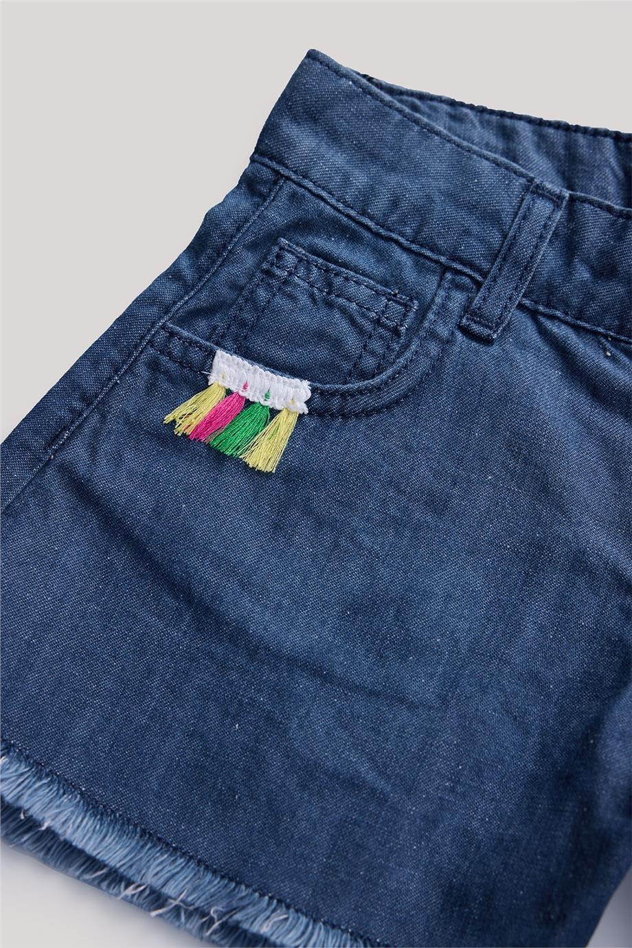 Baby Girl Denim Shorts - BgStore