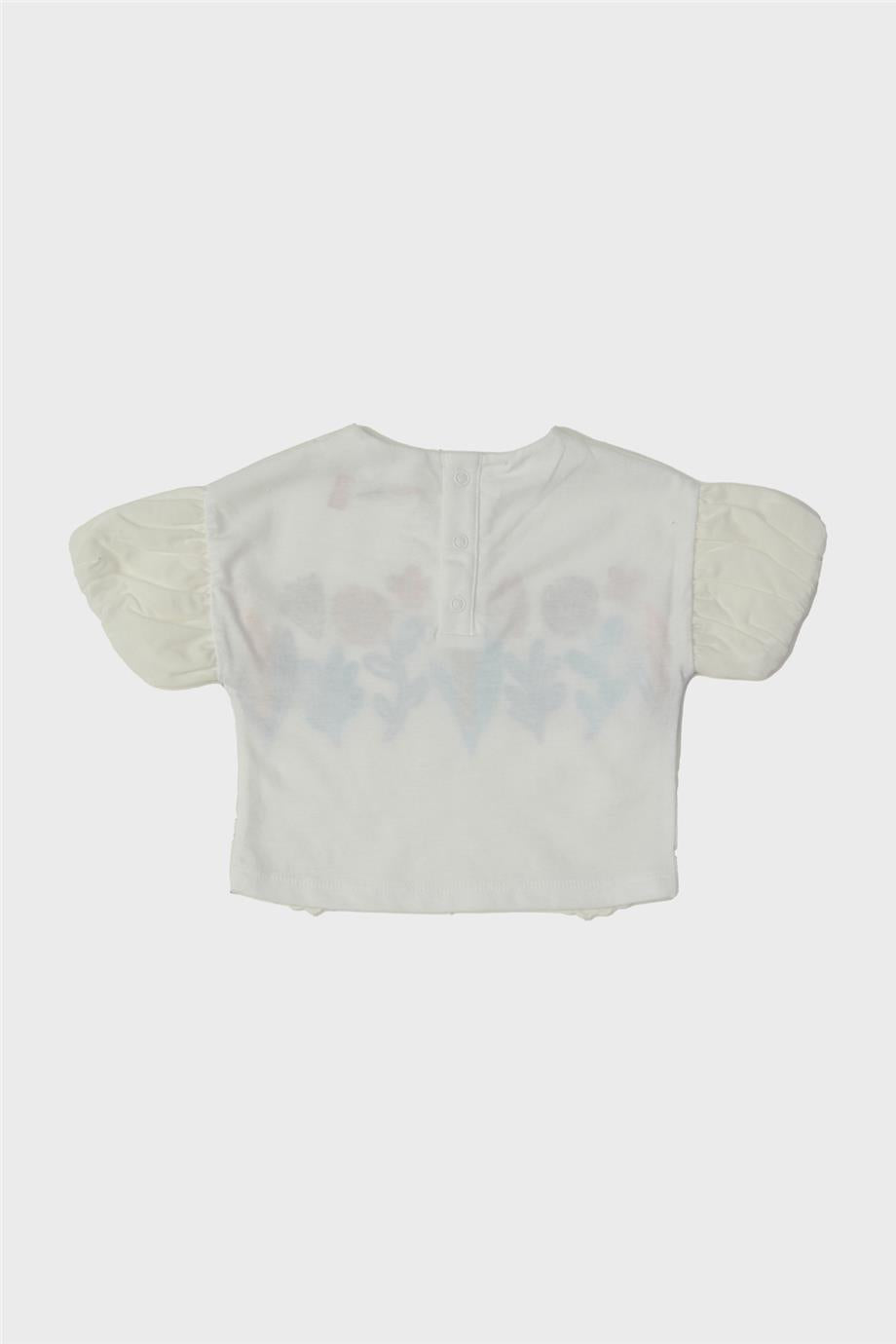 Baby Girl Ecru Blouse - BgStore