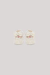 Baby Girl Ecru Bootees - BgStore