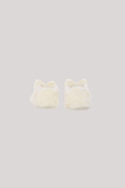 Baby Girl Ecru Bootees - BgStore