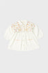 Baby Girl Ecru Dress - BgStore