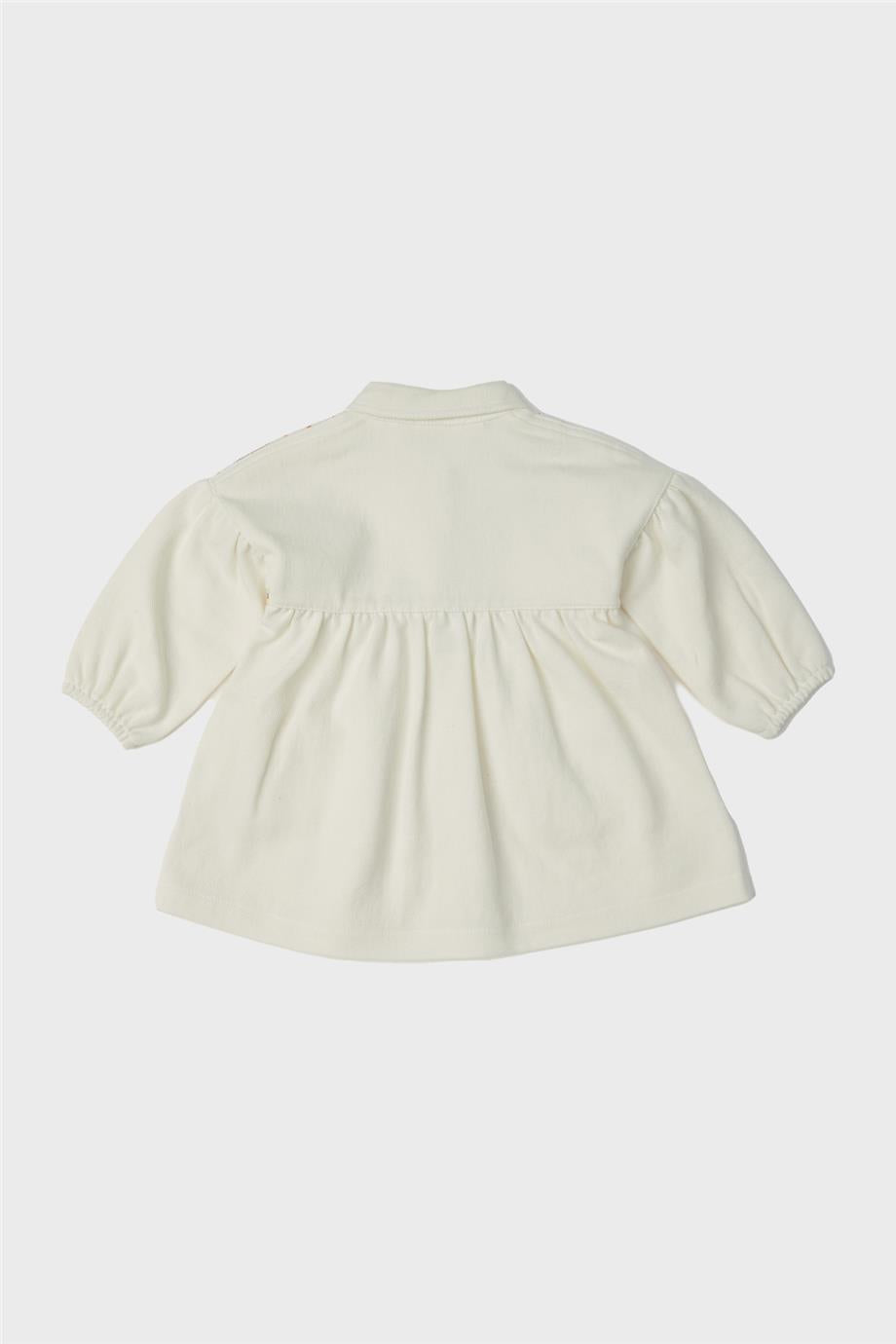 Baby Girl Ecru Dress - BgStore