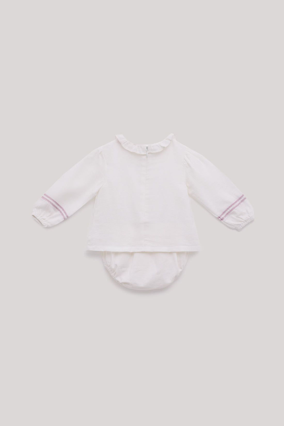 Baby Girl Ecru Shirt - BgStore