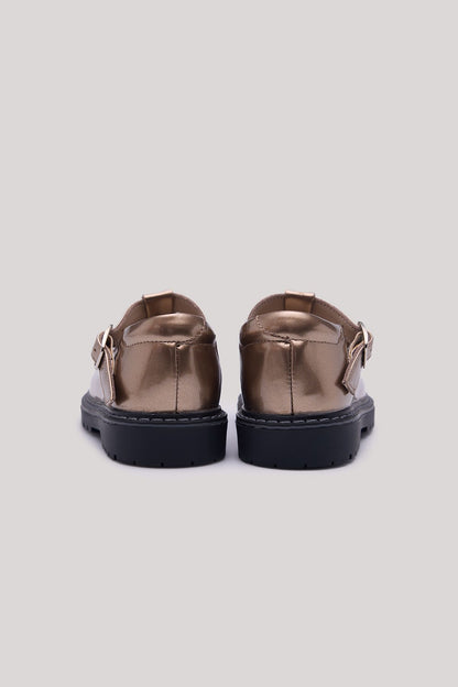 Baby Girl Gold Shoes - BgStore