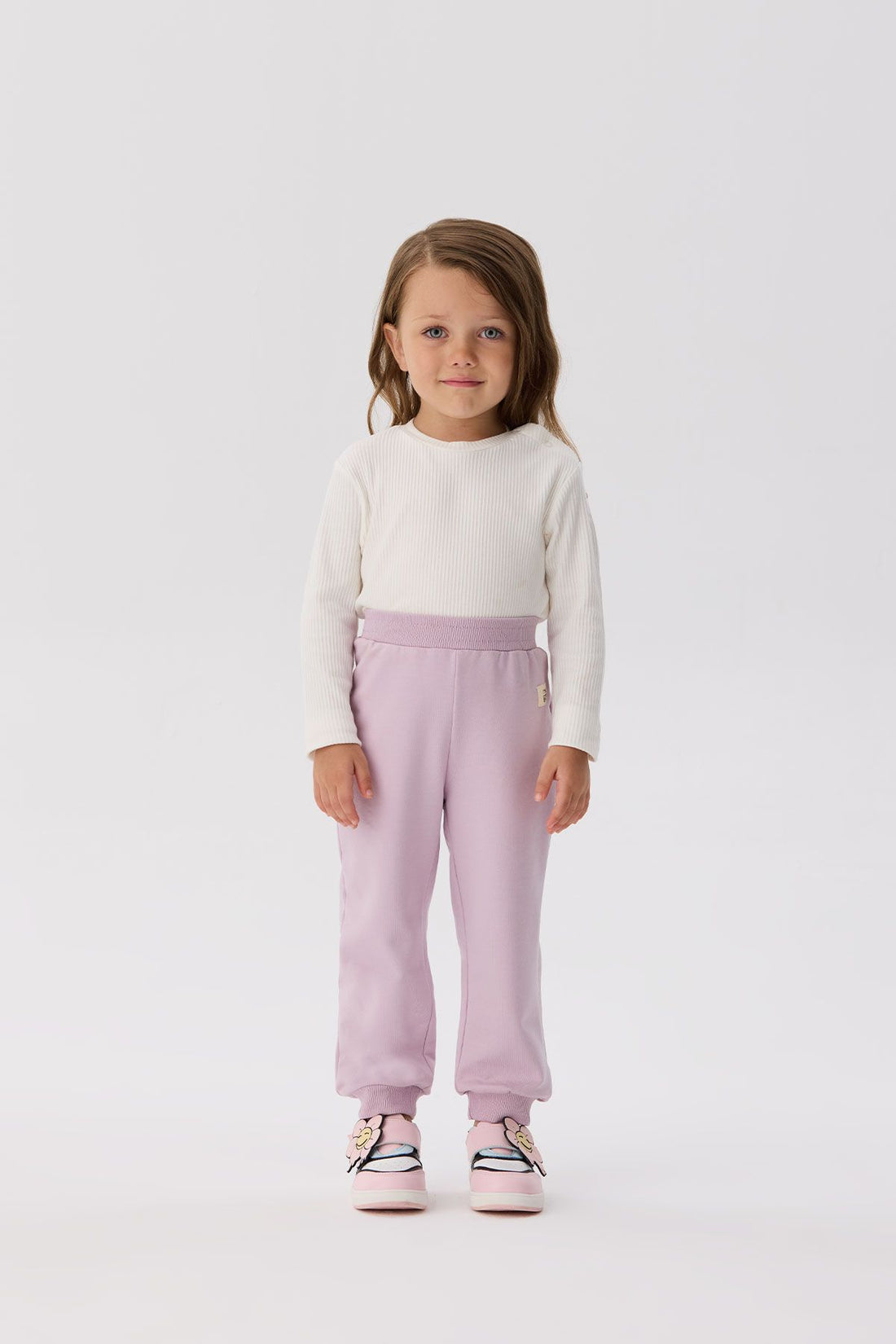 Baby Girl Lilac Tracksuit Bottom - BgStore