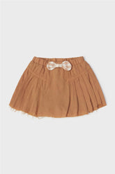 Baby Girl Mustard Shorts Skirt - BgStore