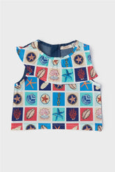 Baby Girl Patterned Blouse - BgStore