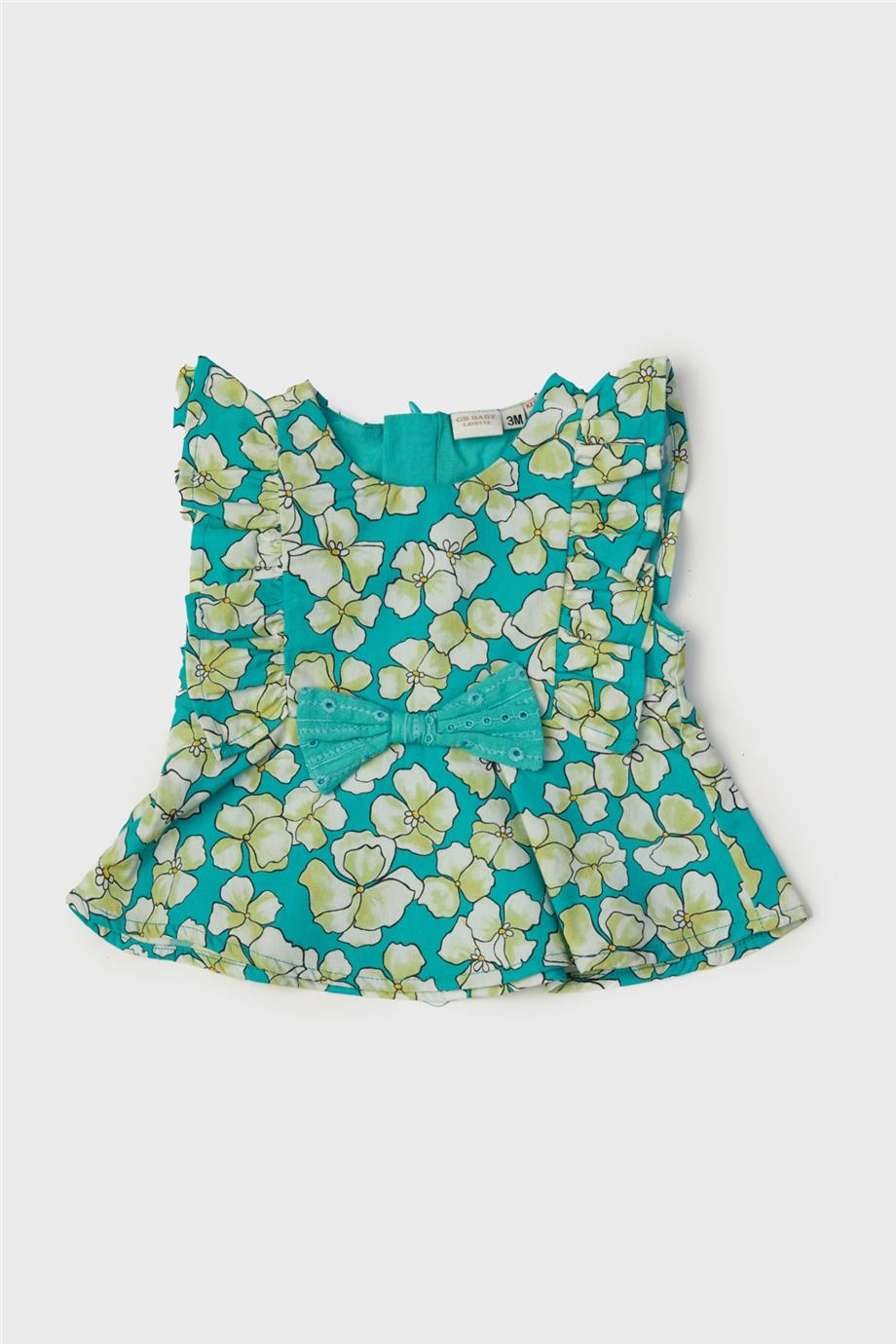 Baby Girl Patterned Blouse - BgStore