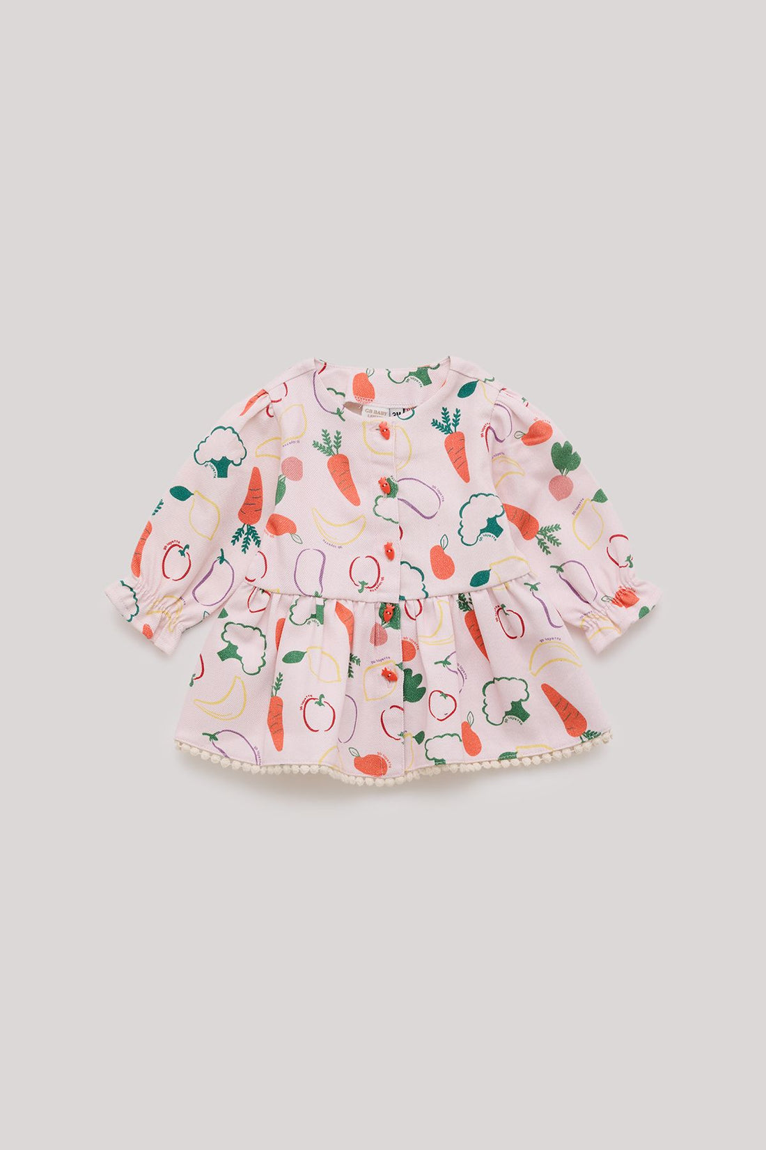 Baby Girl Patterned Dress - BgStore