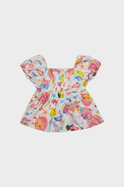 Baby Girl Patterned Dress - BgStore