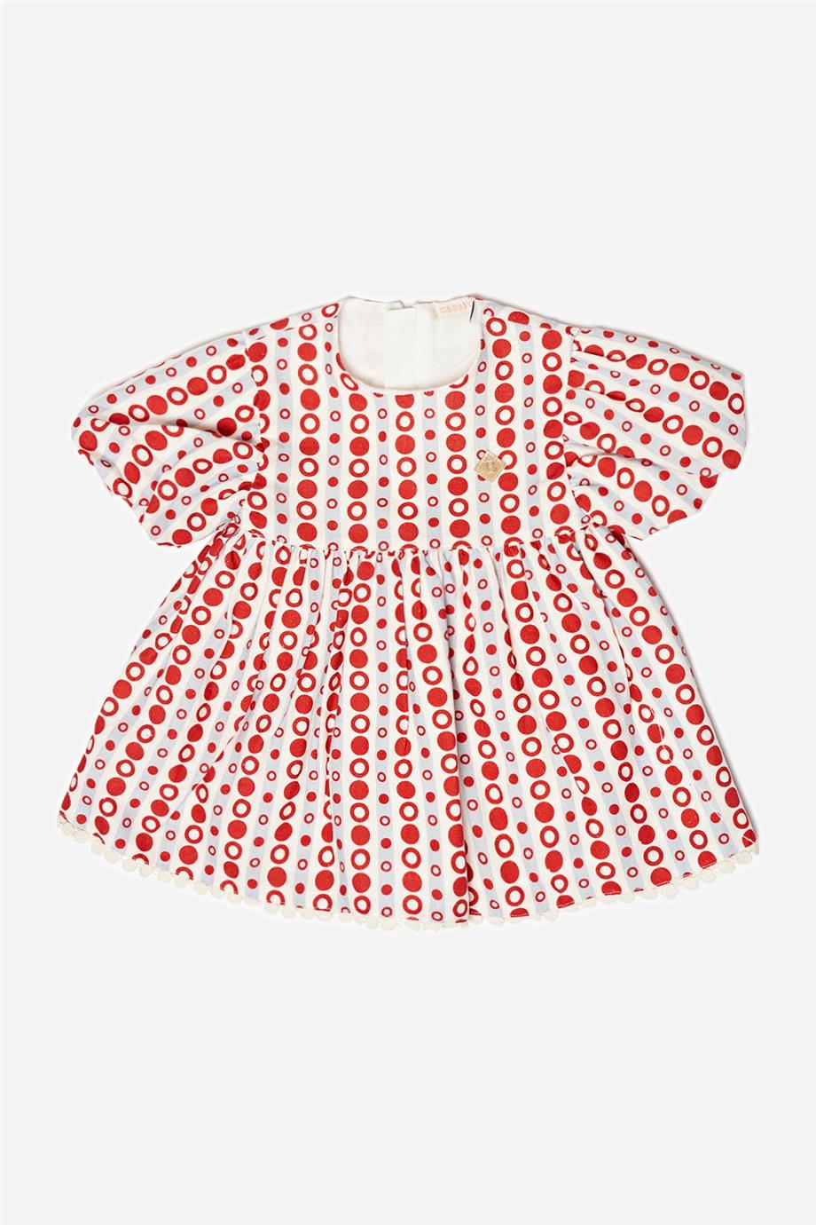 Baby Girl Patterned Dress - BgStore