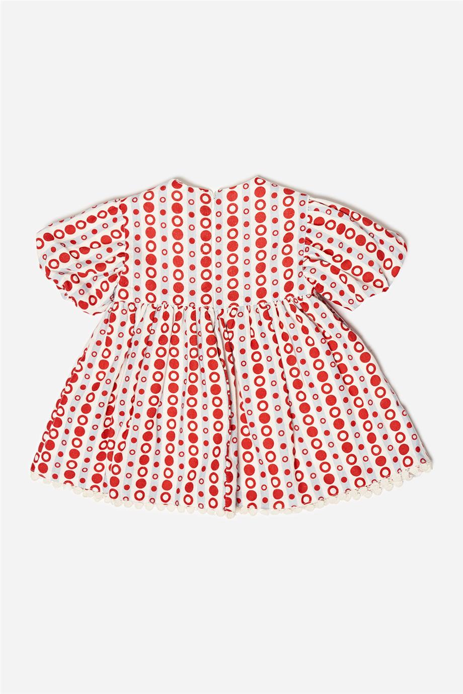 Baby Girl Patterned Dress - BgStore