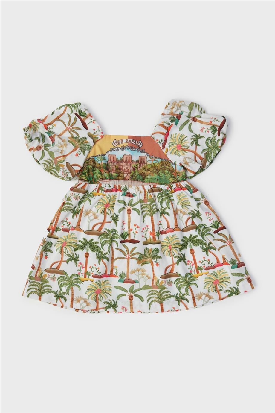 Baby Girl Patterned Dress - BgStore