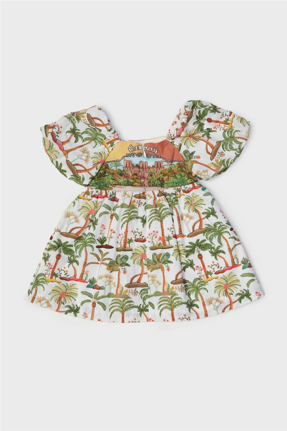 Baby Girl Patterned Dress - BgStore