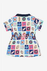 Baby Girl Patterned Dress - BgStore