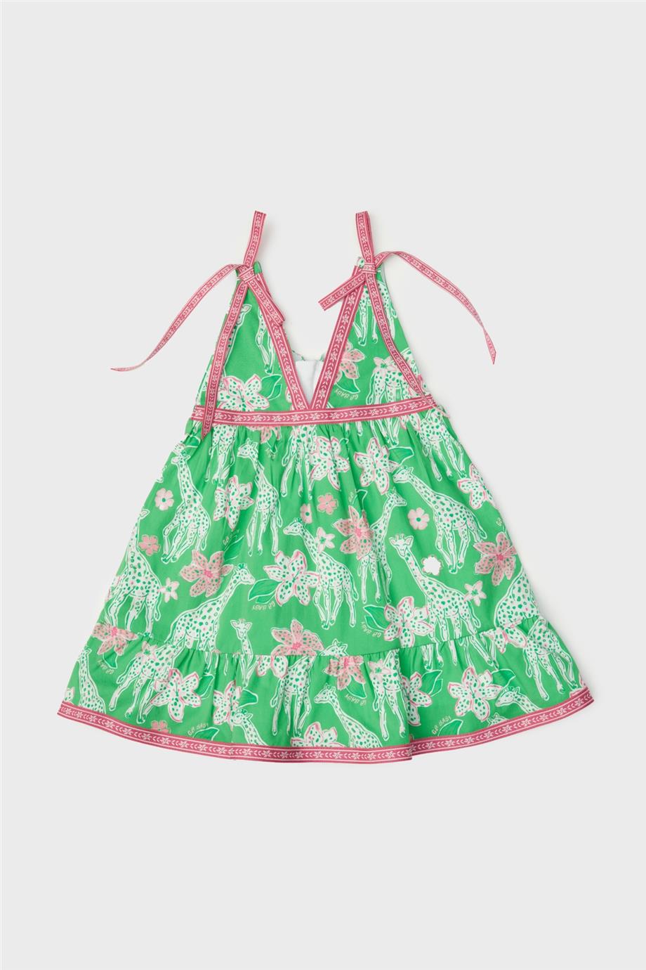 Baby Girl Patterned Dress - BgStore