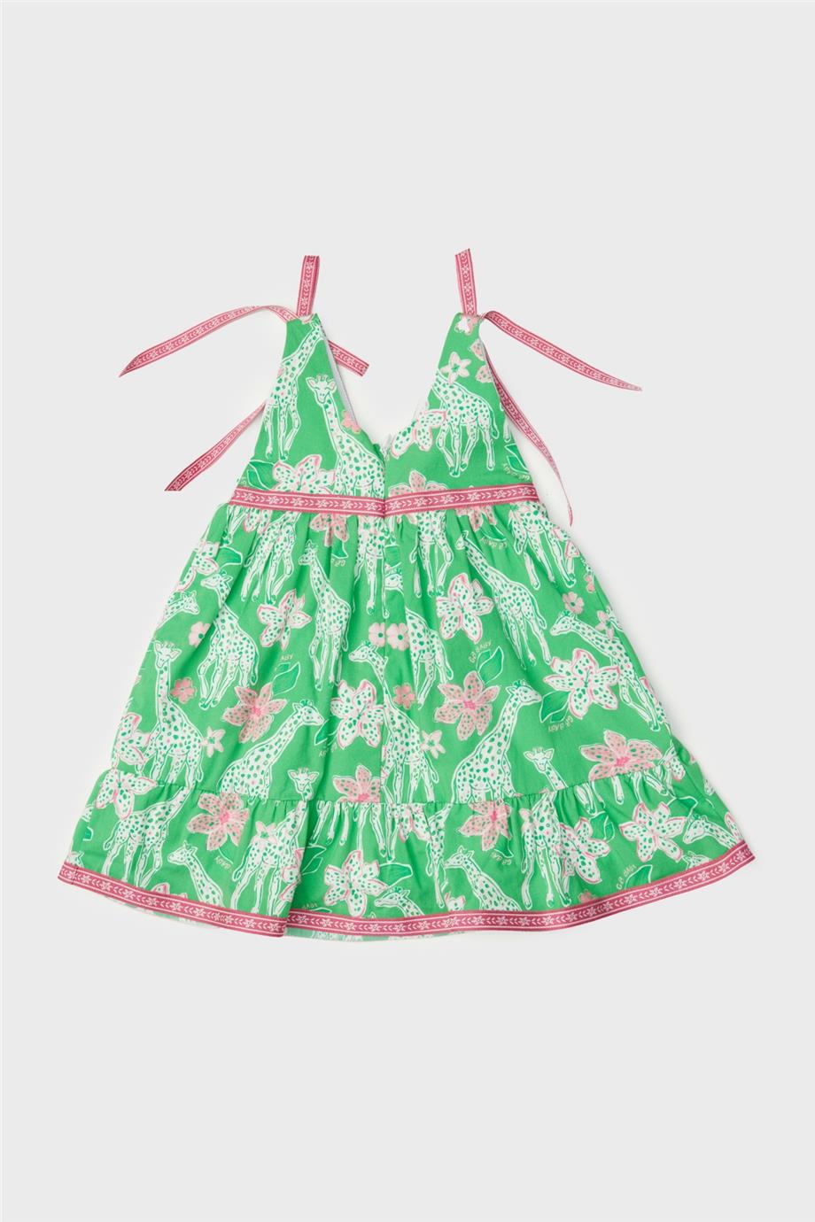 Baby Girl Patterned Dress - BgStore