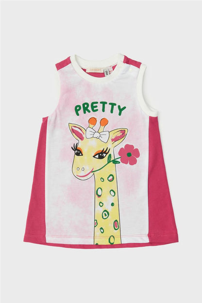 Baby Girl Patterned Dress - BgStore