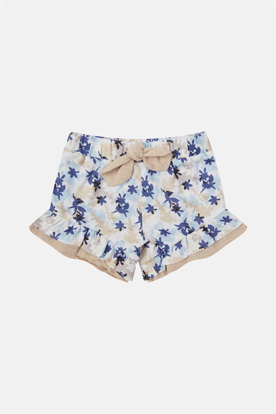 Baby Girl Patterned Shorts - BgStore