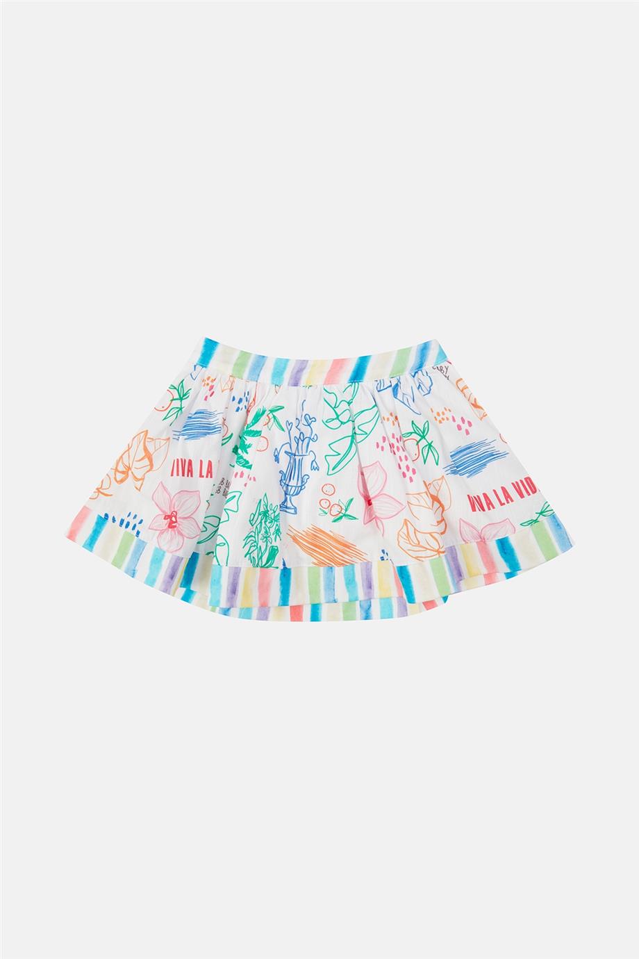 Baby Girl Patterned Skirt - BgStore